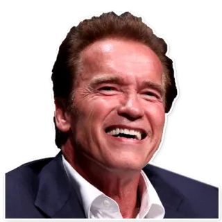 😄 93087c96 Arnold Schwarzenegger 俳優, セレブ, 政治家, 知事, 映画 telegram sticker