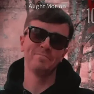 ☺️ 887e4815 Alight Motion ポートレート, サングラス, 人物, 男性 telegram sticker