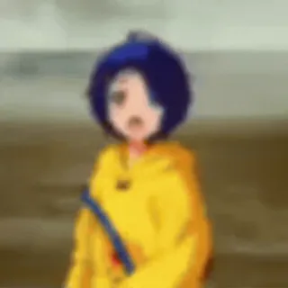 ❤️ 1e9489e7 Coraline Coraline, แอนิเมชั่น, การ์ตูน, ตัวละคร, ผู้หญิง, ภาพยนตร์ telegram sticker