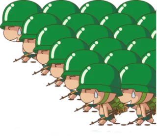 Artilleryman telegram stickers