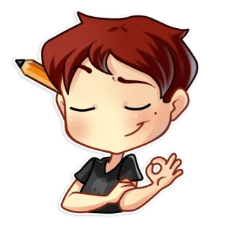 Pierre de Penciliere telegram stickers