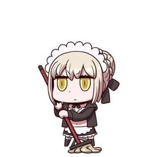 Artoria FGO telegram stickers
