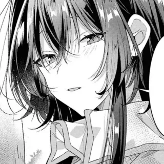 🎤 2ed8c31a Anime, Manga, Portret, Dziewczyna, Kobieta, Postać telegram sticker