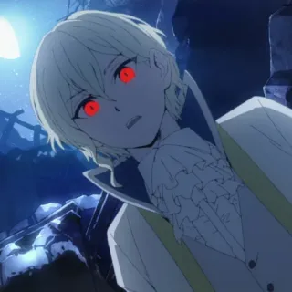 🐚 98393022 动漫, 吸血鬼, 角色, 插画 telegram sticker