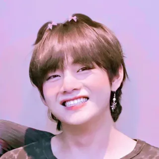 😁 62805d6f V K-Pop, BTS, Kim Taehyung, Ídolo, Cantante, Celebridad telegram sticker