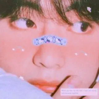 😚 b7fce8bd Maybe the kiss me you've seen me doing, you've been my practice. chico, coreano, estético, kawaii, belleza telegram sticker