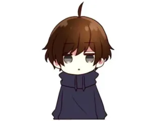 😶 706268e7 Q版, 动漫, 角色, 漫画, 卡哇伊, 可爱 telegram sticker