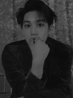 ™ 1015c790 мужчина, портрет, черно-белый, человек, мужской telegram sticker