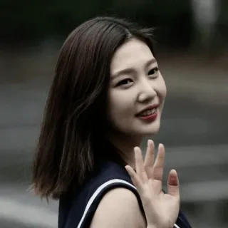 🦋 c45e8e83 ผู้หญิง, ภาพเหมือน, รอยยิ้ม, ความงาม, บุคคล, มีความสุข, เด็กผู้หญิง telegram sticker