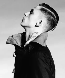 🌻 f5004b56 pria, orang, rambut, gaya, potret whatsapp sticker