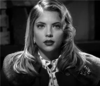 😳 9142e40d Porträt, Frau, Schwarzweiß, Vintage, Mode telegram sticker