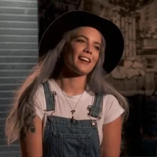 😐 5d6b6959 Halsey cantante, celebrità, popstar, musicista, Halsey telegram sticker