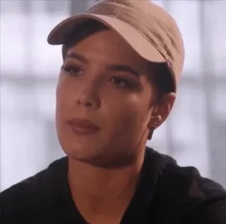 😐 f26f479a Halsey cantante, celebrità, cantautore, popstar, musicista, artista telegram sticker