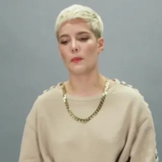 🔌 782af333 Halsey penyanyi, musisi, selebriti, orang, artis whatsapp sticker