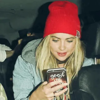 🍓 941720ff good luck good luck, phone case, message, positive, casual telegram sticker