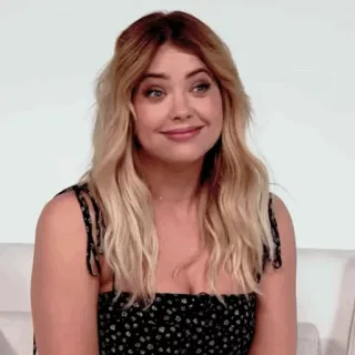 🎬 e44faf27 woman, blonde, portrait, people, smiling, female telegram sticker