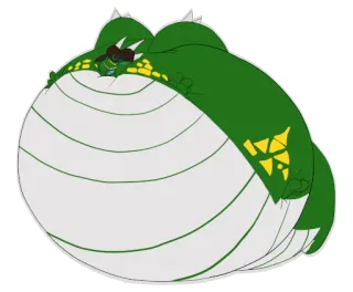 🐍 35c5c33a dragão, desenho animado, fantasia, ilustração, personagem telegram sticker
