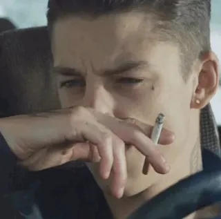 💲 f79dae66 cigarette, smoking, tobacco, male, person telegram sticker