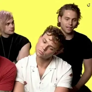 🐯 abc4ee82 5 Seconds of Summer, Banda, Músicos, Retrato telegram sticker