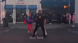 🦋 54f005d4 Virus Tronic telegram sticker