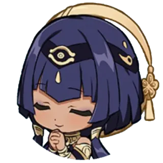 🤗 6cc4024b Candace Genshin Impact แคนดิซ, เก็นชินอิมแพกต์, ตัวละคร, จิบิ, วิดีโอเกม telegram sticker