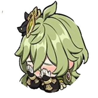 😳 c65e1ba6 Collei Genshin Impact อนิเมะ, มังงะ, Collei, Genshin Impact, น่ารัก, ร้องไห้ telegram sticker