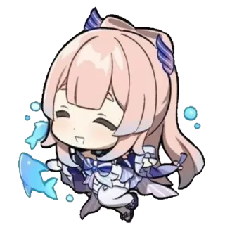 😁 fea9e015 Sangonomiya Kokomi Genshin Impact อนิเมะ, การ์ตูน, วิดีโอเกม, เก็นชินอิมแพกต์, ซังงะโนะมิยะ โคโคมิ, น่ารัก, จิบิ telegram sticker