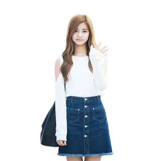 🤚 fe4e74ee donna, coreana, ragazza, moda, outfit, gonna whatsapp sticker