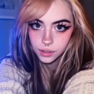 👥 2fe6ae89 ผู้หญิง, เด็กผู้หญิง, ภาพเหมือน, ความงาม, แต่งหน้า telegram sticker