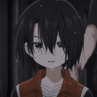 😈 13cb55d9 อนิเมะ, ตัวละคร, ภาพประกอบ, เศร้า, มังงะ telegram sticker