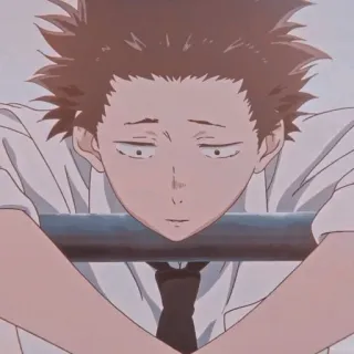 😓 422f3bb7 Shoya Ishida A Silent Voice อนิเมะ, ตัวละคร, มังงะ, รักไร้เสียง, โชยะ อิชิดะ telegram sticker