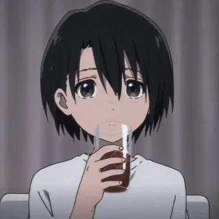 😋 82aa633e Shouya Ishida A Silent Voice อนิเมะ, ตัวละคร, A Silent Voice, โชวยะ อิชิดะ, ดื่ม telegram sticker