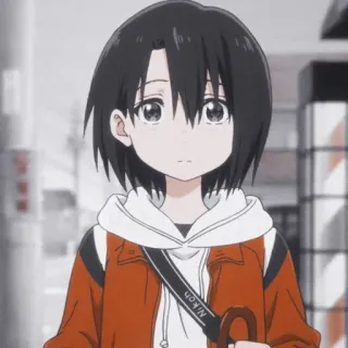 😐 ddaab72d NIKOH อนิเมะ, ตัวละคร, ผู้หญิง, ผมสั้น, ภาพเหมือน, การ์ตูน, นิคอน telegram sticker