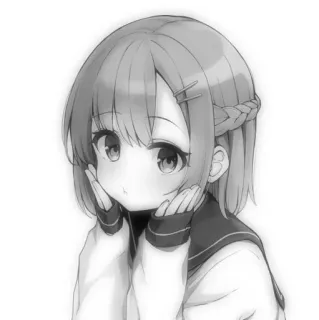 ☁️ 36ba7440 Anime, Fille, Mignon, Dessin animé, Manga telegram sticker