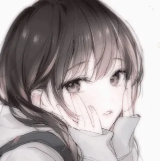 ☁️ 4c464067 Fille anime, Manga, Mignon, Anime, Kawaii, Illustration telegram sticker