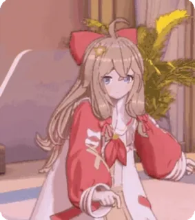 💪 cf2e5c67 anime, girl, cartoon, character telegram sticker