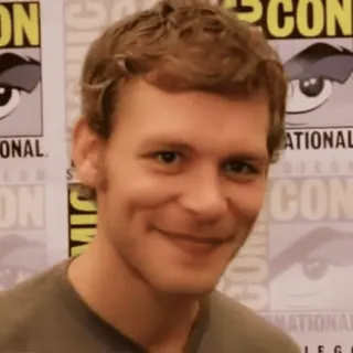 😊 0551eaa6 Klaus Mikaelson The Originals сериал, вампир, сверхъестественное, актер, портрет telegram sticker