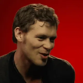 😂 f70bd51f Klaus Mikaelson The Vampire Diaries Клаус, Майклсон, Дневники вампира, актер, знаменитость, портрет telegram sticker