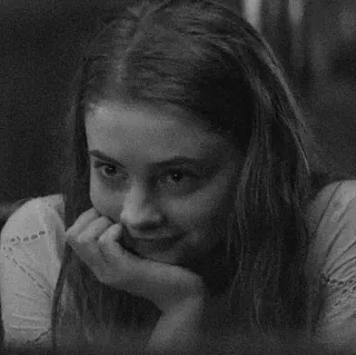 🖤 c40ea180 retrato, mulher, menina, rosto, pessoa whatsapp sticker