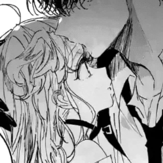 🥺 51f915e6 Manga, Cặp đôi, Lãng mạn, Tình yêu, Anime, Hôn telegram sticker