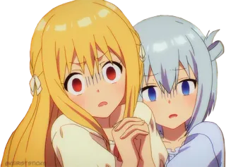 😱 913542f9 anime, hoạt hình, sốc, lo lắng, nhân vật, cảm xúc whatsapp sticker