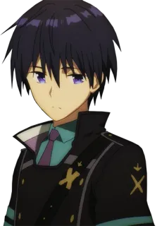 😔 b9fd9972 Anime, Con trai, Đồng phục whatsapp sticker