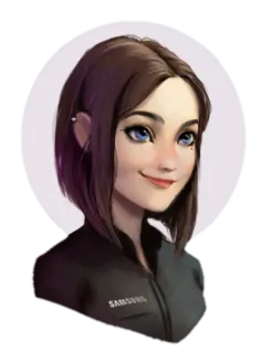 🥰 26bcfcd2 Sam (Samsung Virtual Assistant) SAMSUNG Samsung, Assistente Virtual, Sam, Tecnologia, Anime whatsapp sticker