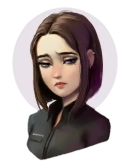 😞 58254cf9 Sam SAMSUNG assistente virtual, Samsung, IA, personagem digital whatsapp sticker