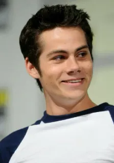 😂 42345a7d personne, homme, acteur, célébrité, portrait, Dylan O'Brien telegram sticker