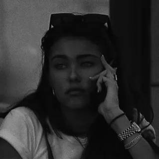 🥢 7532d4ce 女性, 中指, ジェスチャー, ポートレート, 人, サングラス telegram sticker