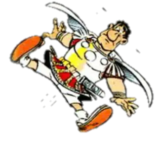 🤕 126322fb Cartone animato, Romano, Centurione, Personaggio, Fumetto, Storico telegram sticker