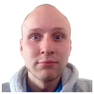 😳 9e851f56 脸, 男人, 肖像, 人, 贴纸 telegram sticker