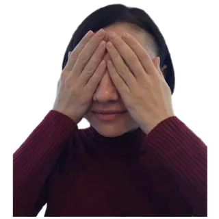 🙈 daee04ba 人, 手, 眼睛, 非礼勿视, 隐藏 telegram sticker