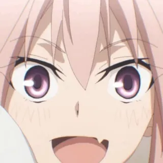 💕 71215905 Anime, Manga, Ragazza, Sorriso, Capelli rosa, Carino telegram sticker